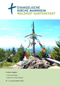 Titelseite des Gemeindebriefs ab Juni bis Oktober 2026