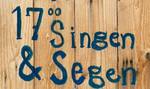 Quelle: Buga Team 23, singen und segen.jpg Schild singen und segen